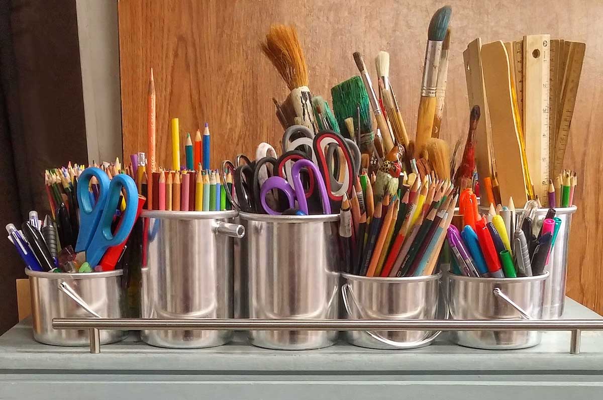 Photo of school supplies